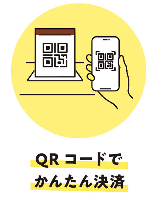 QRコードでかんたん決済